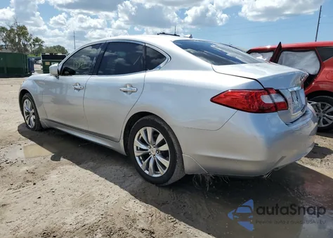 2012 Infiniti M37 z USA, uszkodzony, nr VIN JN1BY1AP0CM334810